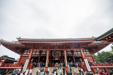 Senso-ji šventykla, Nakamise dori gatvė ir Asakusa rajonas